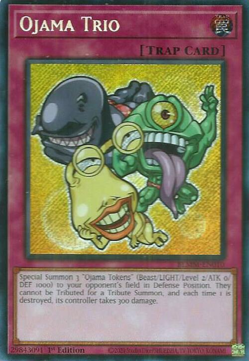 Ojama Trio [BLMM-EN010] Secret Rare | Black Swamp Games