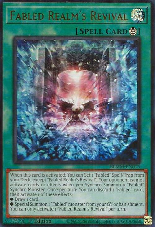 Fabled Realm's Revival [BLMM-EN015] Ultra Rare | Black Swamp Games