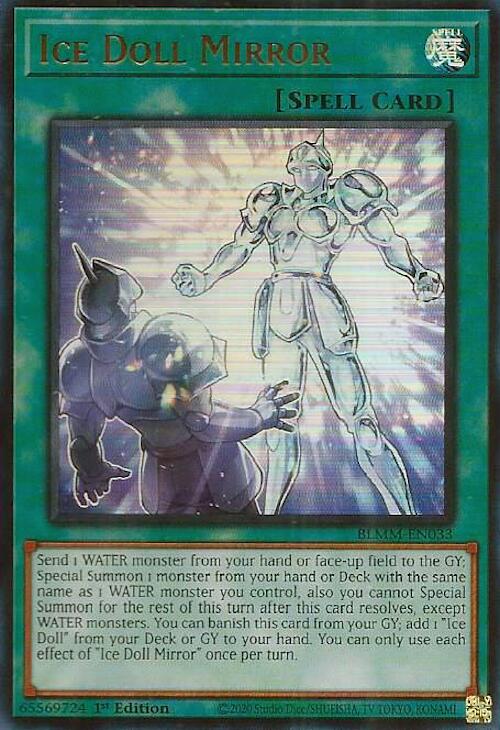 Ice Doll Mirror [BLMM-EN033] Ultra Rare | Black Swamp Games