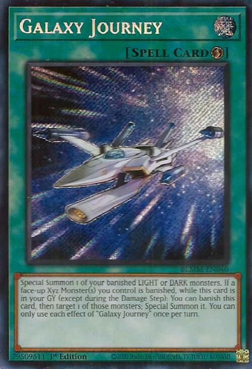 Galaxy Journey [BLMM-EN040] Secret Rare | Black Swamp Games