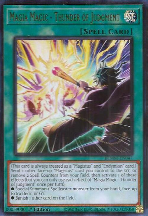 Magia Magic - Thunder of Judgment [BLMM-EN047] Ultra Rare | Black Swamp Games