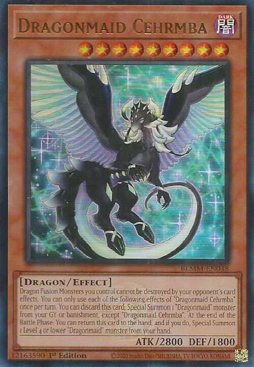 Dragonmaid Cehrmba [BLMM-EN048] Ultra Rare | Black Swamp Games