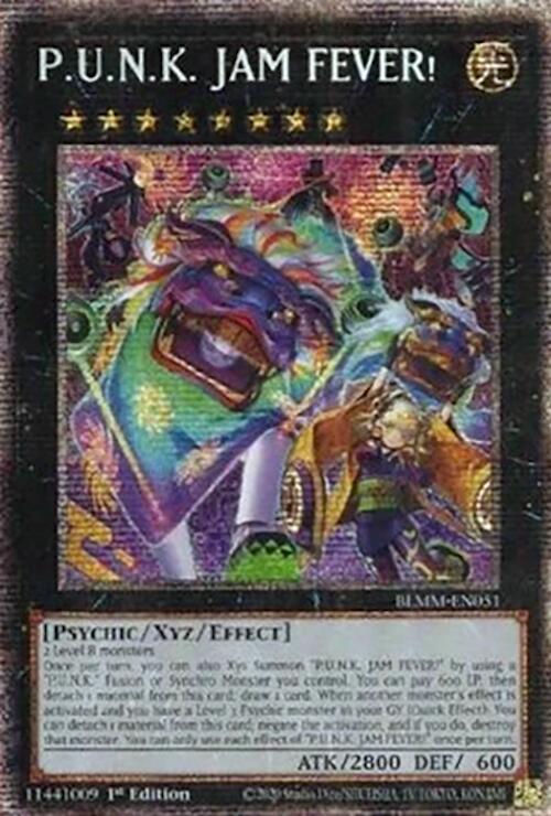 P.U.N.K. JAM FEVER! (Starlight Rare) [BLMM-EN051] Starlight Rare | Black Swamp Games