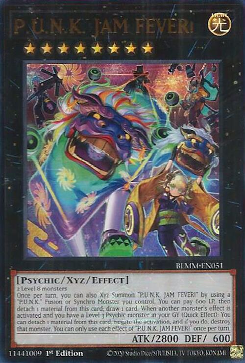 P.U.N.K. JAM FEVER! [BLMM-EN051] Ultra Rare | Black Swamp Games