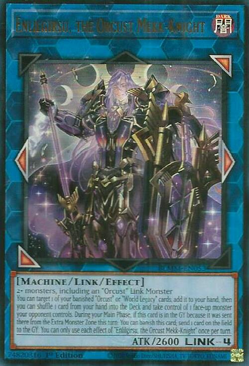 Enlilgirsu, the Orcust Mekk-Knight [BLMM-EN053] Ultra Rare | Black Swamp Games
