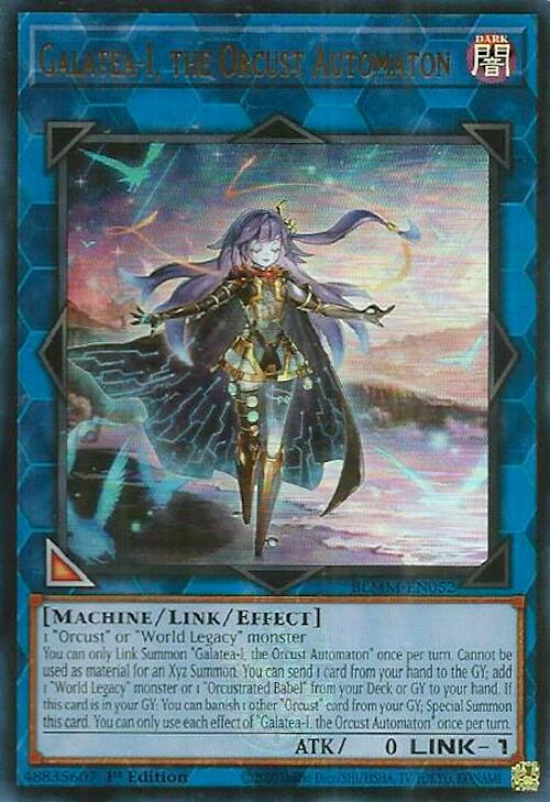 Galatea-I, the Orcust Automaton [BLMM-EN052] Ultra Rare | Black Swamp Games