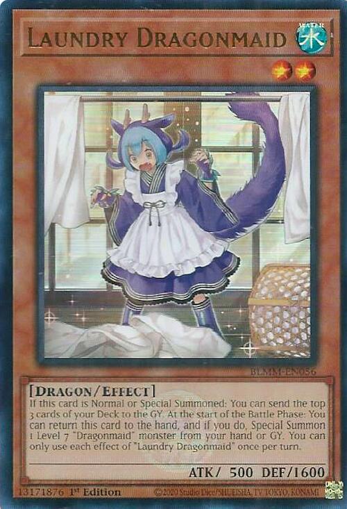 Laundry Dragonmaid [BLMM-EN056] Ultra Rare | Black Swamp Games