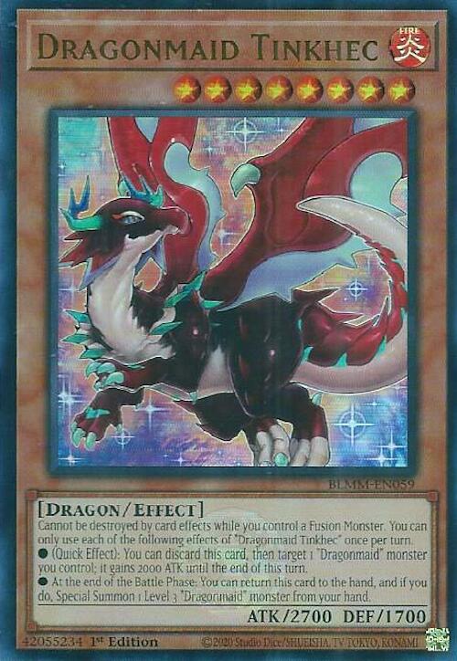 Dragonmaid Tinkhec [BLMM-EN059] Ultra Rare | Black Swamp Games