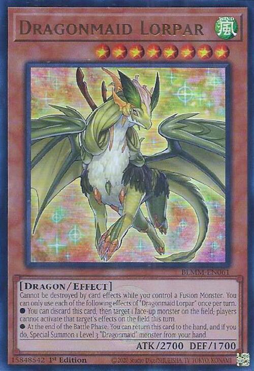 Dragonmaid Lorpar [BLMM-EN061] Ultra Rare | Black Swamp Games