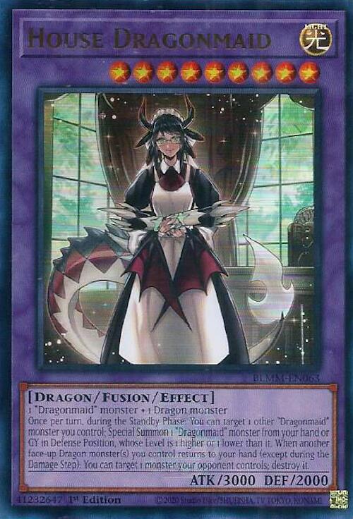 House Dragonmaid [BLMM-EN063] Ultra Rare | Black Swamp Games