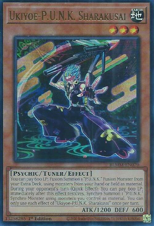 Ukiyoe-P.U.N.K. Sharakusai [BLMM-EN070] Ultra Rare | Black Swamp Games