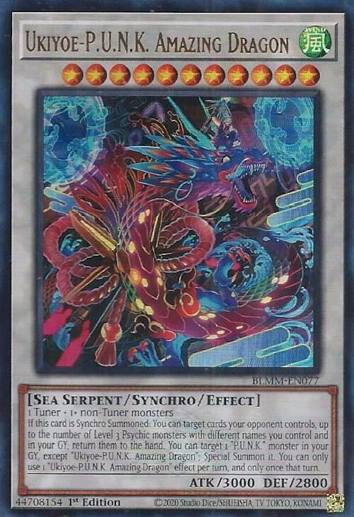 Ukiyoe-P.U.N.K. Amazing Dragon [BLMM-EN077] Ultra Rare | Black Swamp Games