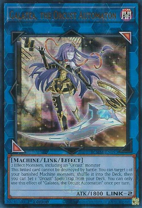 Galatea, the Orcust Automaton [BLMM-EN093] Ultra Rare | Black Swamp Games