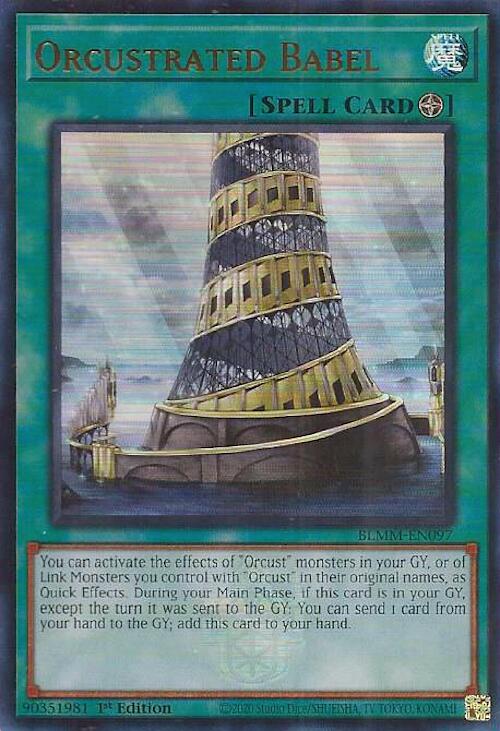 Orcustrated Babel [BLMM-EN097] Ultra Rare | Black Swamp Games