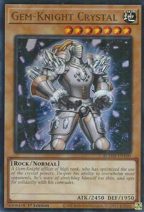 Gem-Knight Crystal [BLMM-EN100] Ultra Rare | Black Swamp Games