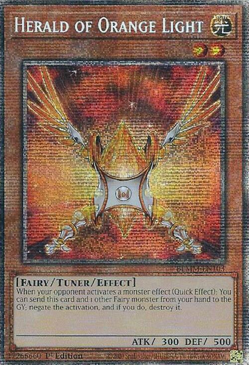 Herald of Orange Light (Starlight Rare) [BLMM-EN103] Starlight Rare | Black Swamp Games