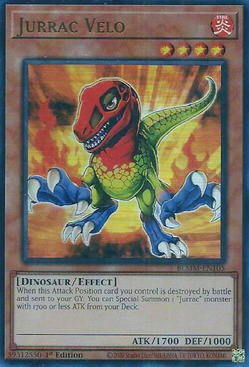 Jurrac Velo [BLMM-EN105] Ultra Rare | Black Swamp Games