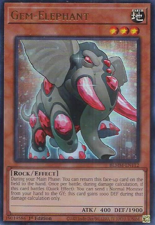 Gem-Elephant [BLMM-EN112] Ultra Rare | Black Swamp Games