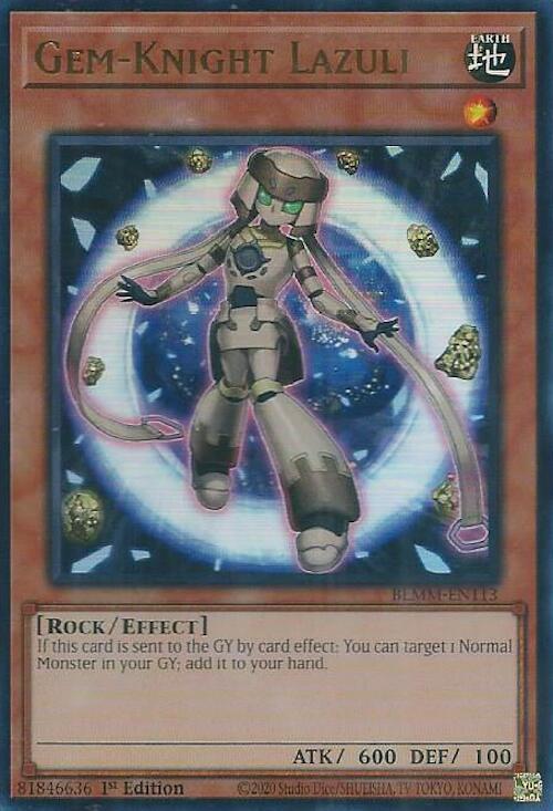Gem-Knight Lazuli [BLMM-EN113] Ultra Rare | Black Swamp Games