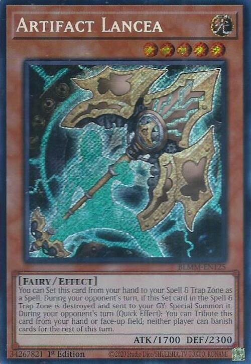 Artifact Lancea [BLMM-EN125] Secret Rare | Black Swamp Games