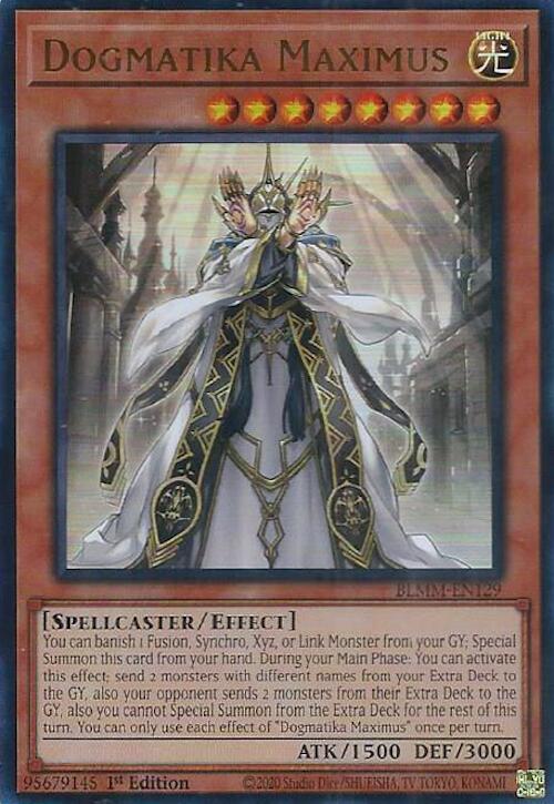 Dogmatika Maximus [BLMM-EN129] Ultra Rare | Black Swamp Games