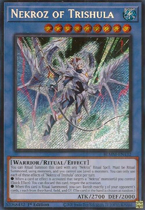 Nekroz of Trishula [BLMM-EN132] Secret Rare | Black Swamp Games