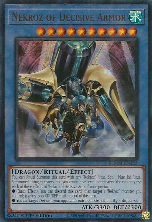 Nekroz of Decisive Armor [BLMM-EN133] Ultra Rare | Black Swamp Games