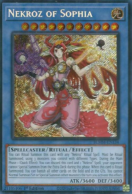 Nekroz of Sophia [BLMM-EN134] Secret Rare | Black Swamp Games
