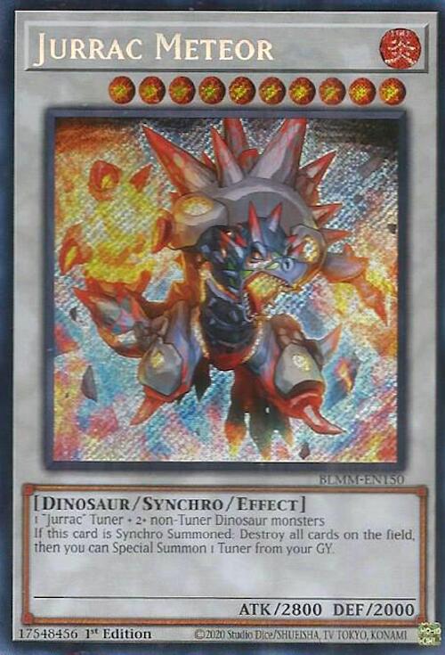 Jurrac Meteor [BLMM-EN150] Secret Rare | Black Swamp Games