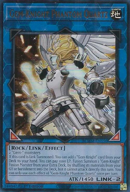 Gem-Knight Phantom Quartz [BLMM-EN156] Ultra Rare | Black Swamp Games