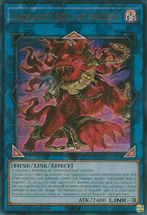 Unchained Soul of Anguish [BLMM-EN158] Ultra Rare | Black Swamp Games