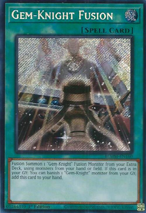 Gem-Knight Fusion [BLMM-EN160] Secret Rare | Black Swamp Games