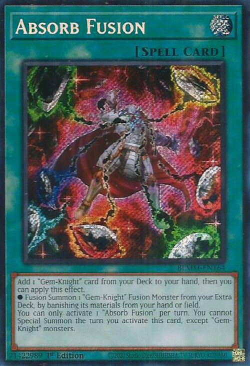 Absorb Fusion [BLMM-EN164] Secret Rare | Black Swamp Games