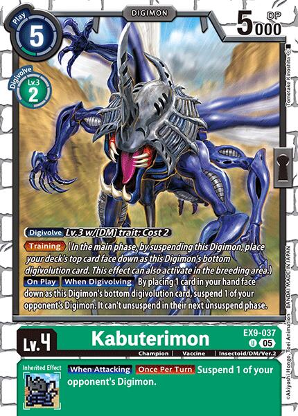 Kabuterimon [EX9-037] [Versus Monsters] | Black Swamp Games