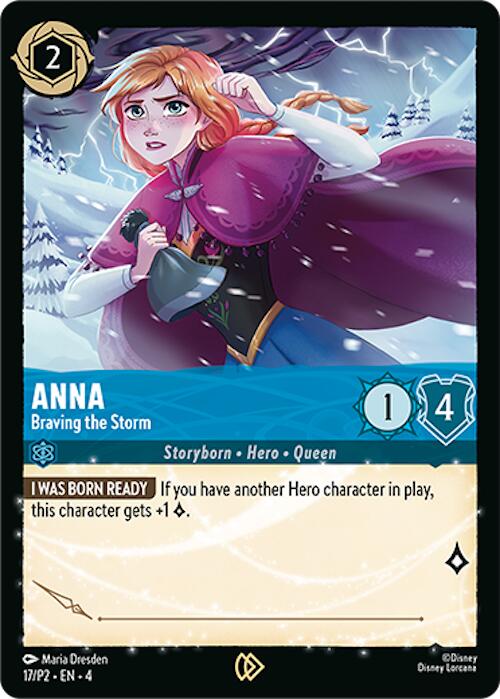 Anna - Braving the Storm (17/P2) [Promo Cards] | Black Swamp Games