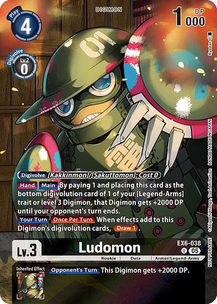 Ludomon [EX6-038] (Box Topper) [Versus Monsters] | Black Swamp Games