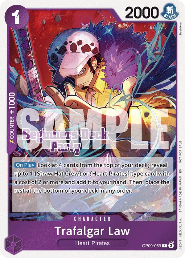 Trafalgar Law (ST-23 - ST-28 Beginners Deck Party) [Participation] [One Piece Promotion Cards] | Black Swamp Games