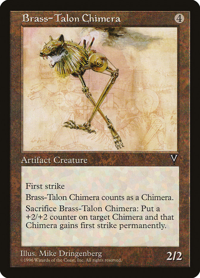 Brass-Talon Chimera [Visions] | Black Swamp Games