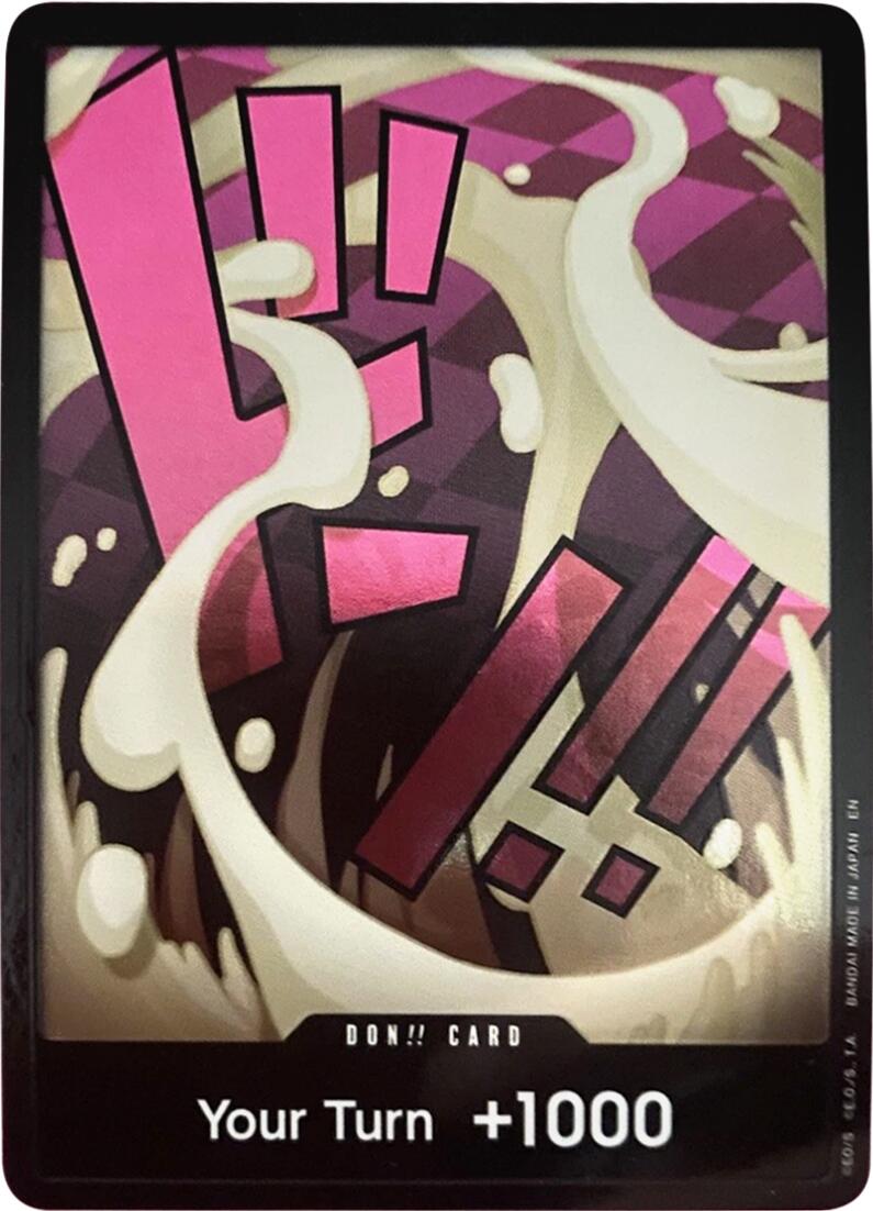 DON!! Card (Katakuri) (Double Pack Set Vol. 7) [A Fist of Divine Speed] | Black Swamp Games