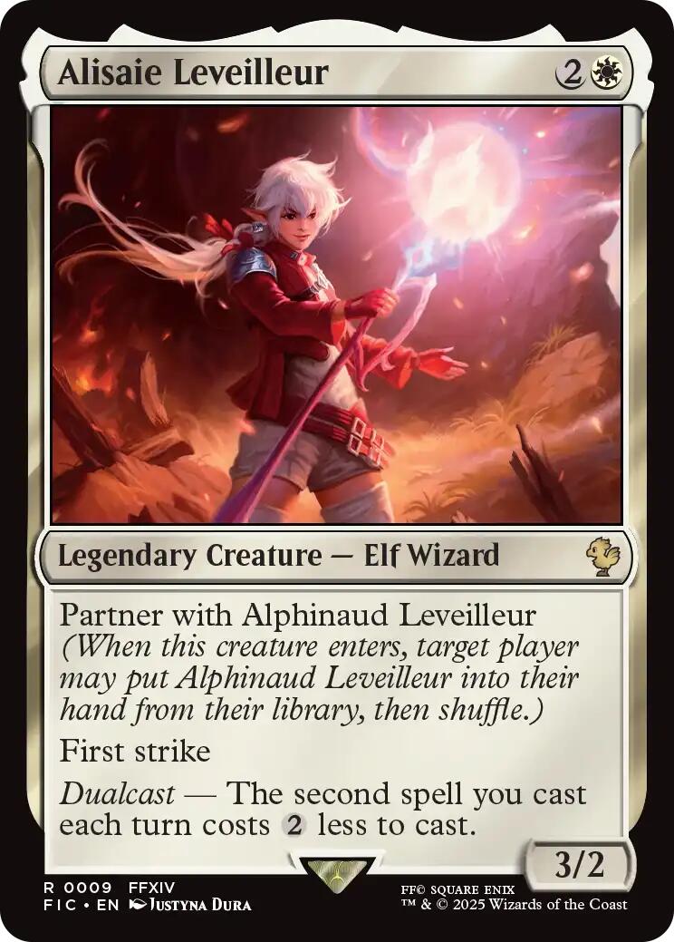 Alisaie Leveilleur (Surge Foil) [FINAL FANTASY Commander] | Black Swamp Games