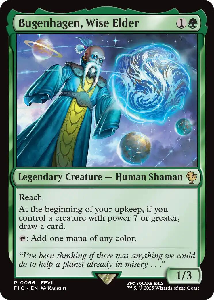 Bugenhagen, Wise Elder (Surge Foil) [FINAL FANTASY Commander] | Black Swamp Games