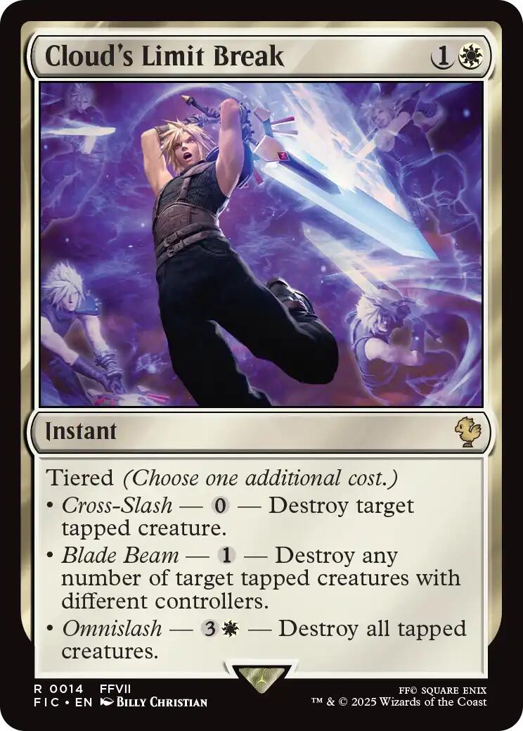 Cloud's Limit Break (Surge Foil) [FINAL FANTASY Commander] | Black Swamp Games