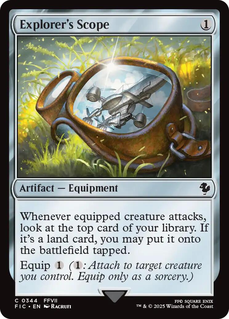 Explorer's Scope (Surge Foil) [FINAL FANTASY Commander] | Black Swamp Games