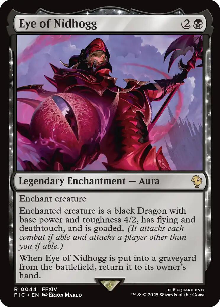 Eye of Nidhogg (Surge Foil) [FINAL FANTASY Commander] | Black Swamp Games