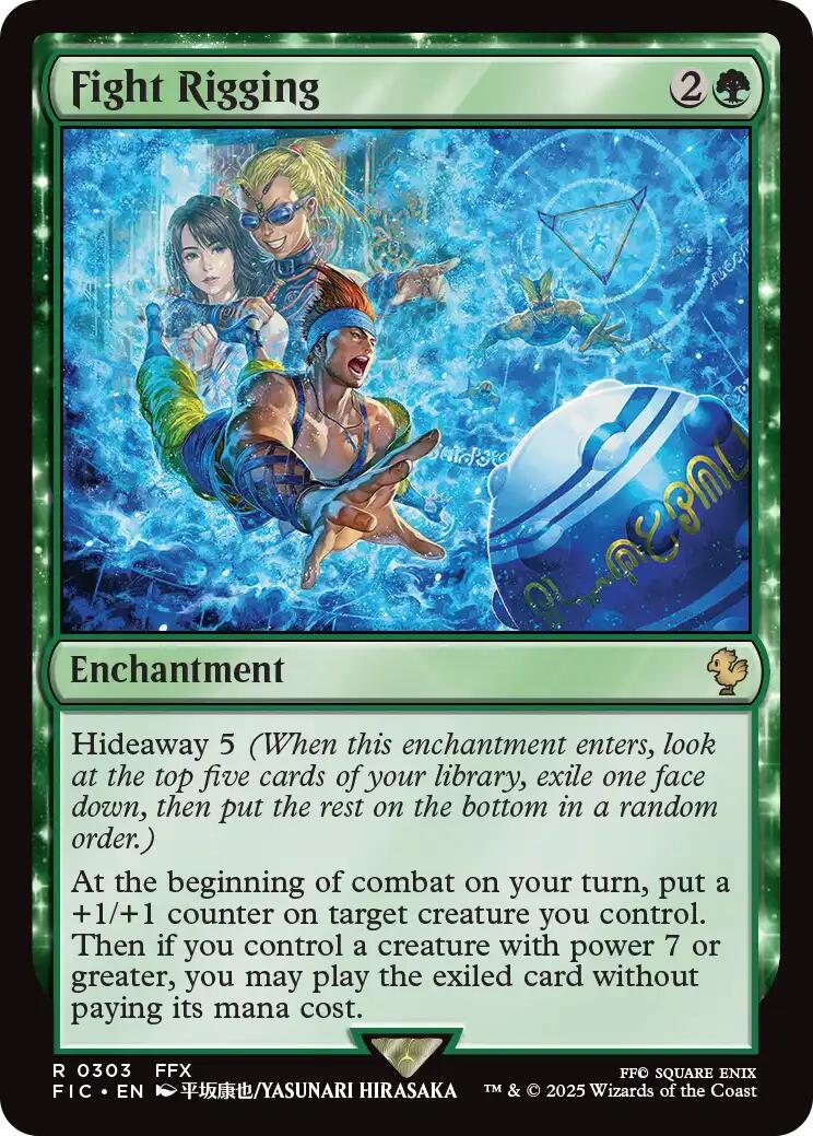 Fight Rigging (Surge Foil) [FINAL FANTASY Commander] | Black Swamp Games