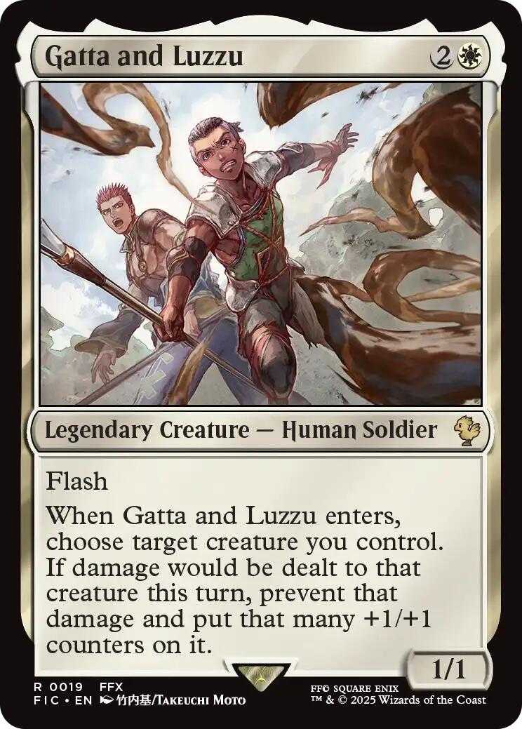 Gatta and Luzzu (Surge Foil) [FINAL FANTASY Commander] | Black Swamp Games
