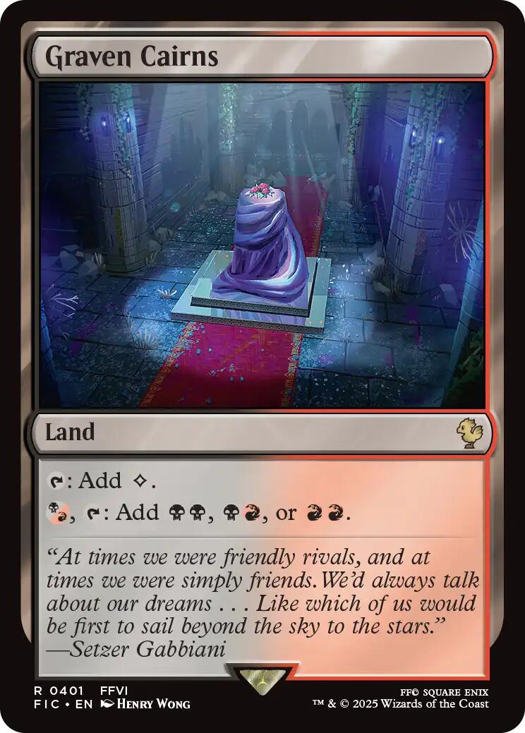 Graven Cairns (Surge Foil) [FINAL FANTASY Commander] | Black Swamp Games