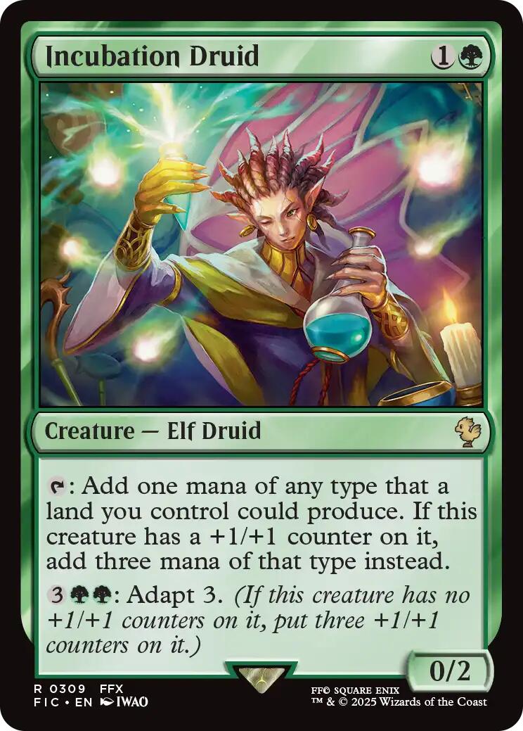 Incubation Druid (Surge Foil) [FINAL FANTASY Commander] | Black Swamp Games