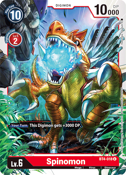 Spinomon [BT4-018] [Great Legend] | Black Swamp Games