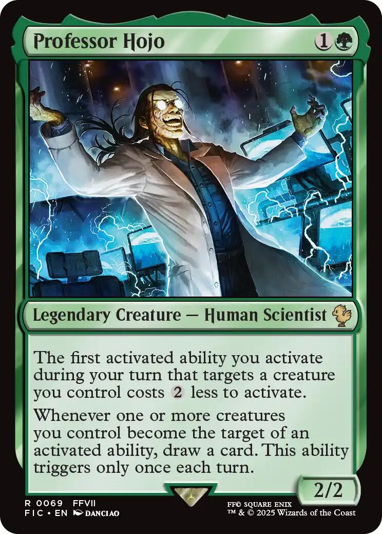 Professor Hojo (Surge Foil) [FINAL FANTASY Commander] | Black Swamp Games